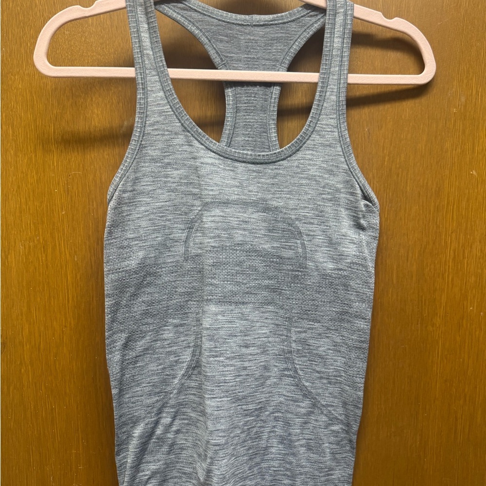 lululemon athletica Gray Tank Top